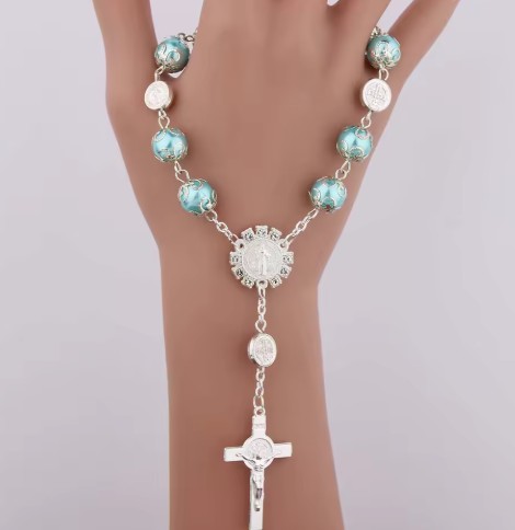 One Decade Car Rosary - Blue